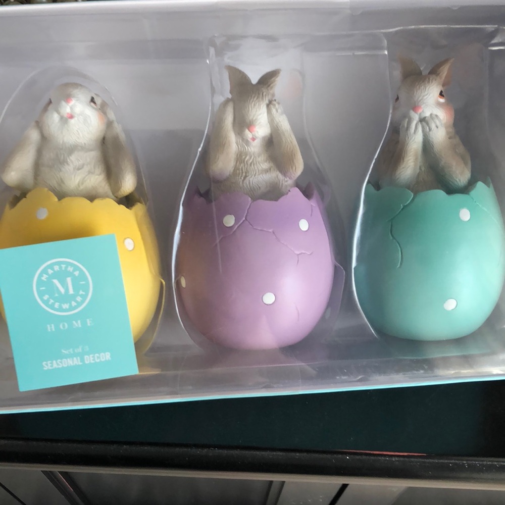 Martha Stewart Easter Spring Bunny Rabbit Decor